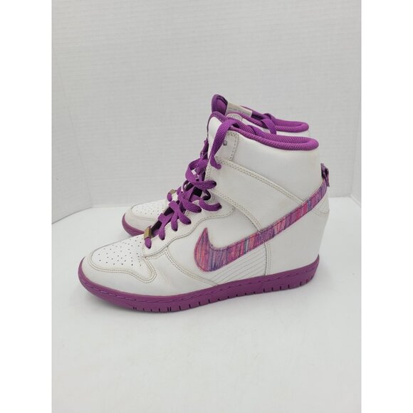 Women’s Nike Dunk ID High Premium Wedge Heels size 10 EU 42 - Picture 7 of 10
